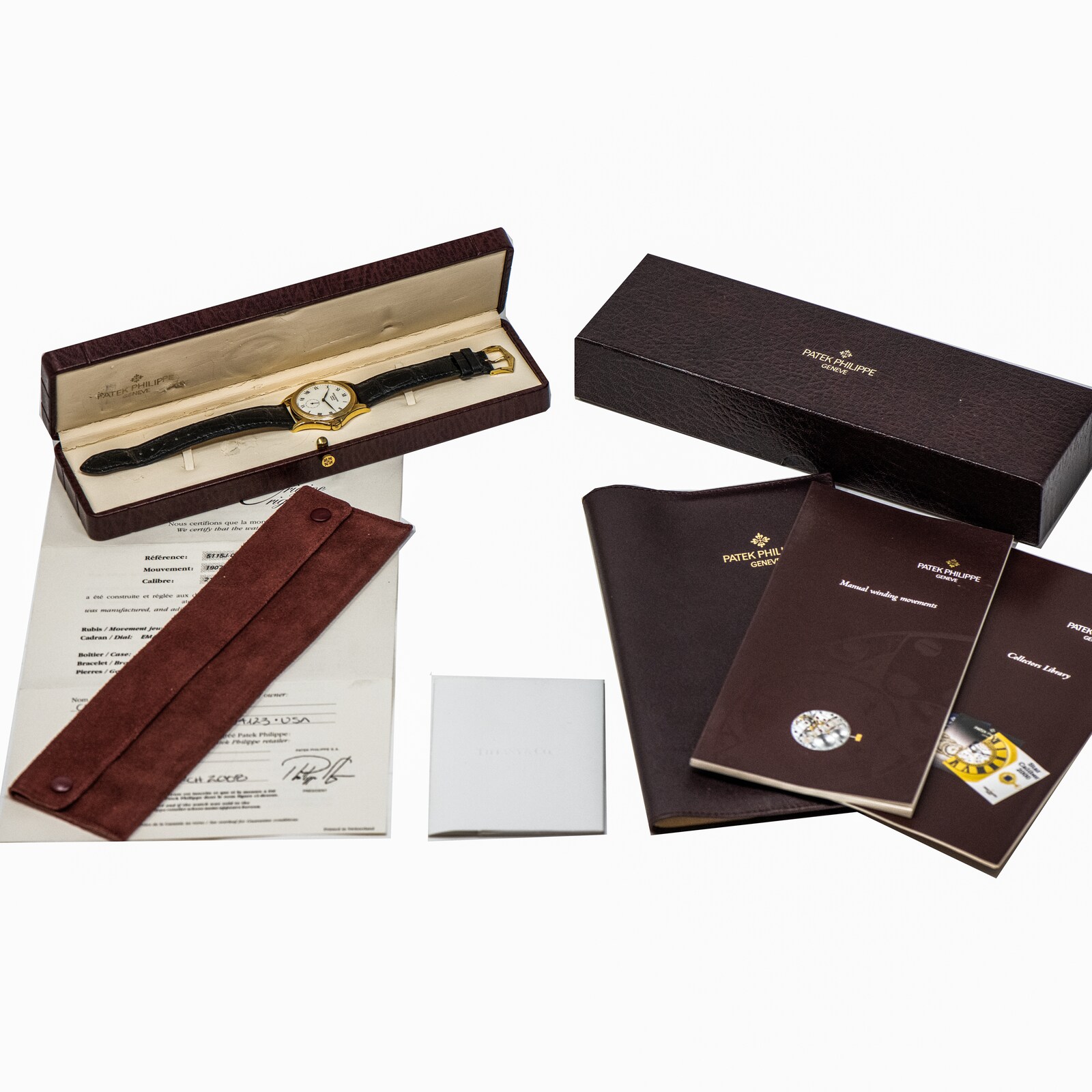 Pre-Owned Patek Philippe Calatrava 'Tiffany & Co.'