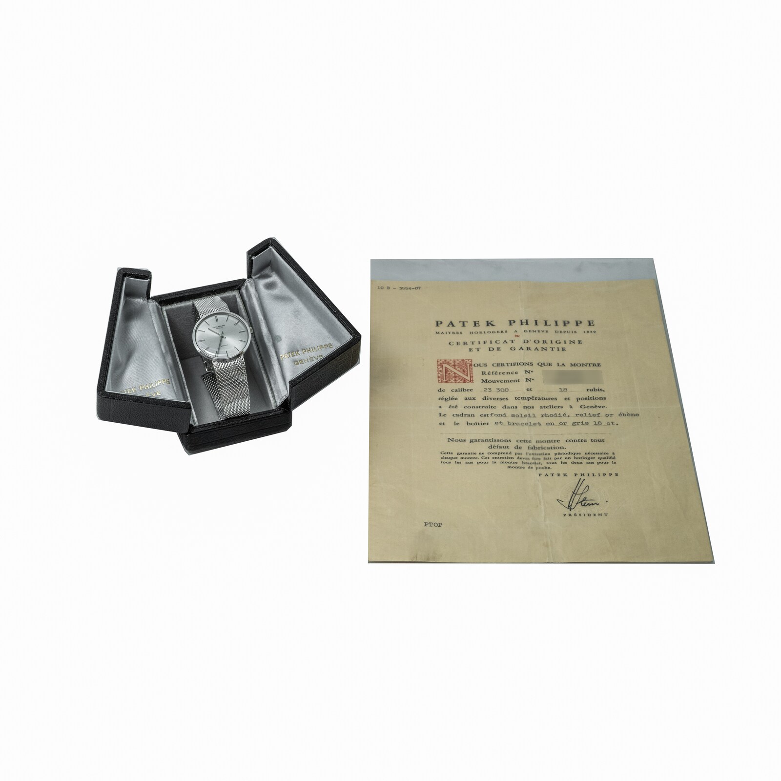 Pre-Owned Patek Philippe Calatrava 'Gubelin'