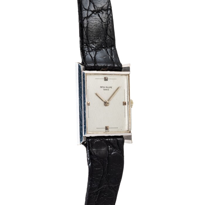 Pre-Owned Patek Philippe White Gold Square Dress Watch