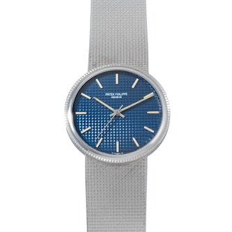 Pre-Owned Patek Philippe Patek Philippe Calatrava 'Backwind' Pre-Owned Patek Philippe Patek Philippe Calatrava 'Backwind'