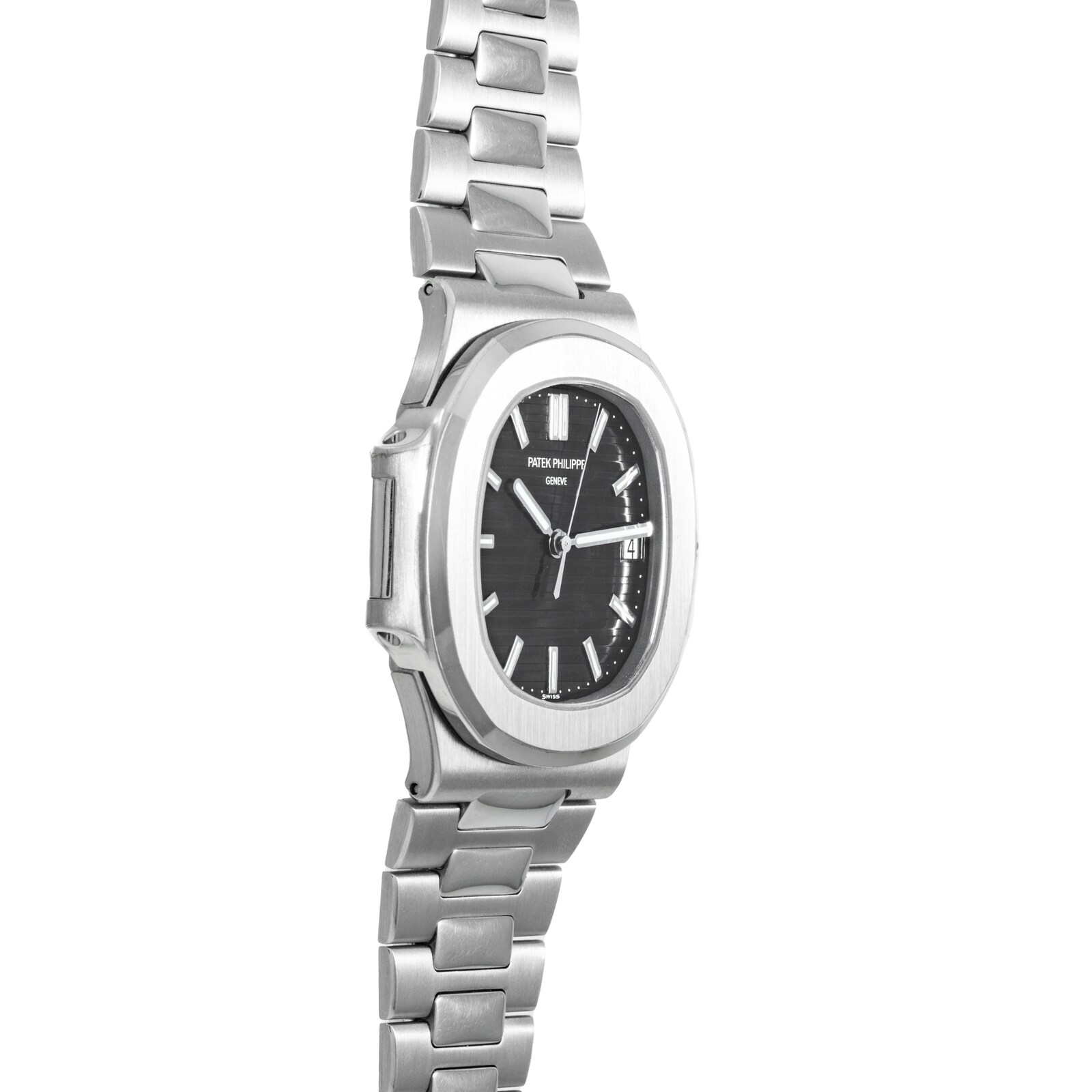 Pre-Owned Patek Philippe Patek Philippe Nautilus 'Jumbo' White Gold