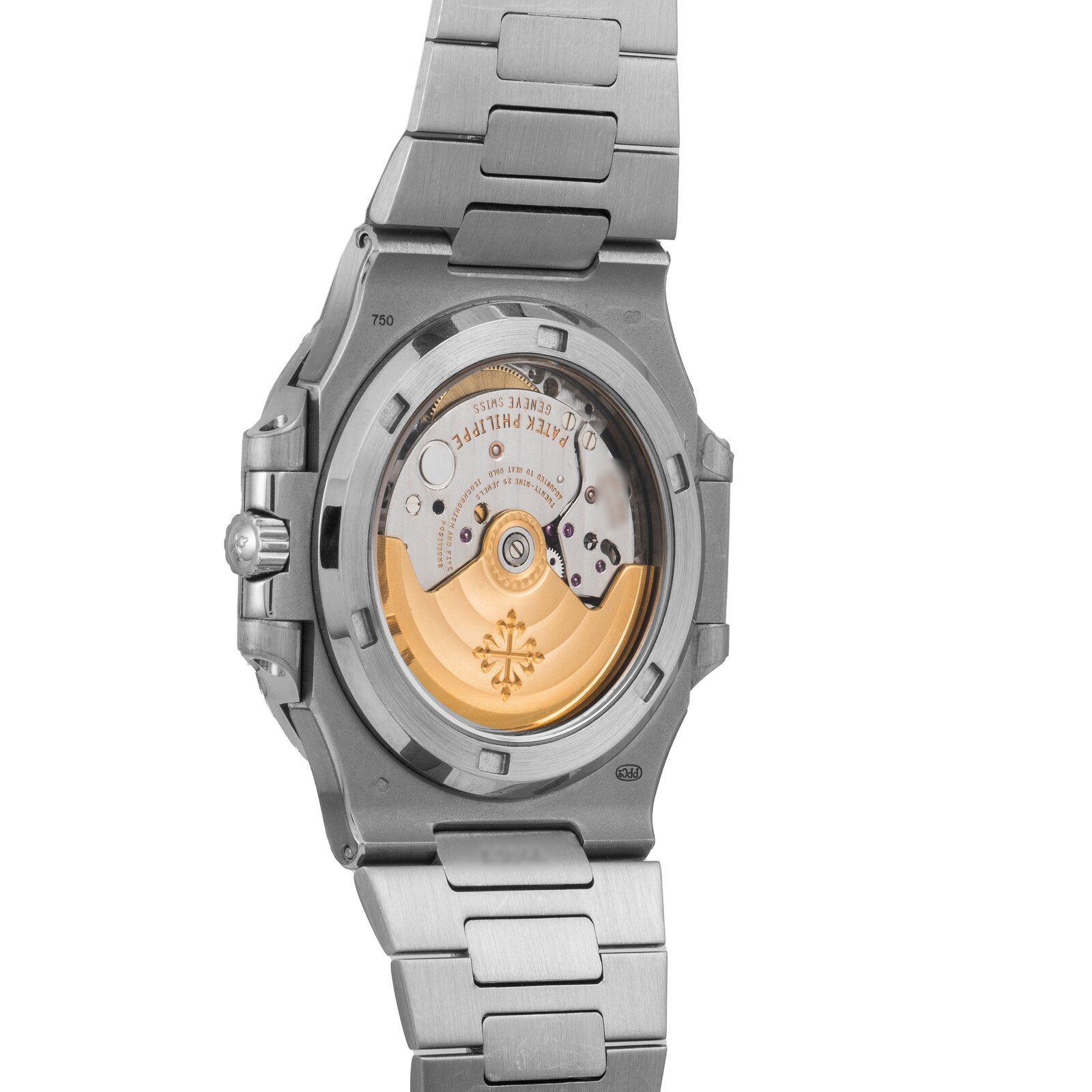 Pre-Owned Patek Philippe Patek Philippe Nautilus 'Jumbo' White Gold