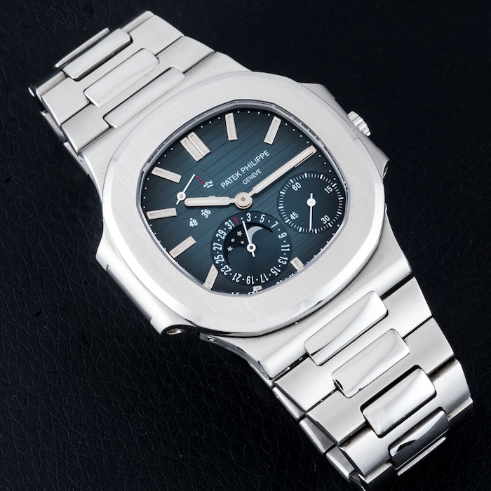 Pre-Owned Patek Philippe Patek Philippe Nautilus Power Reserve Moonphase