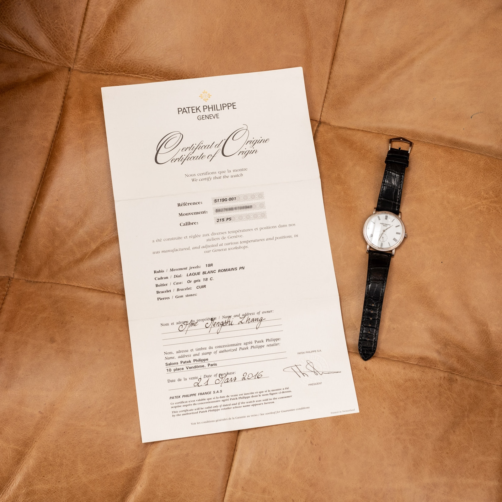 Pre-Owned Patek Philippe Patek Philippe Calatrava