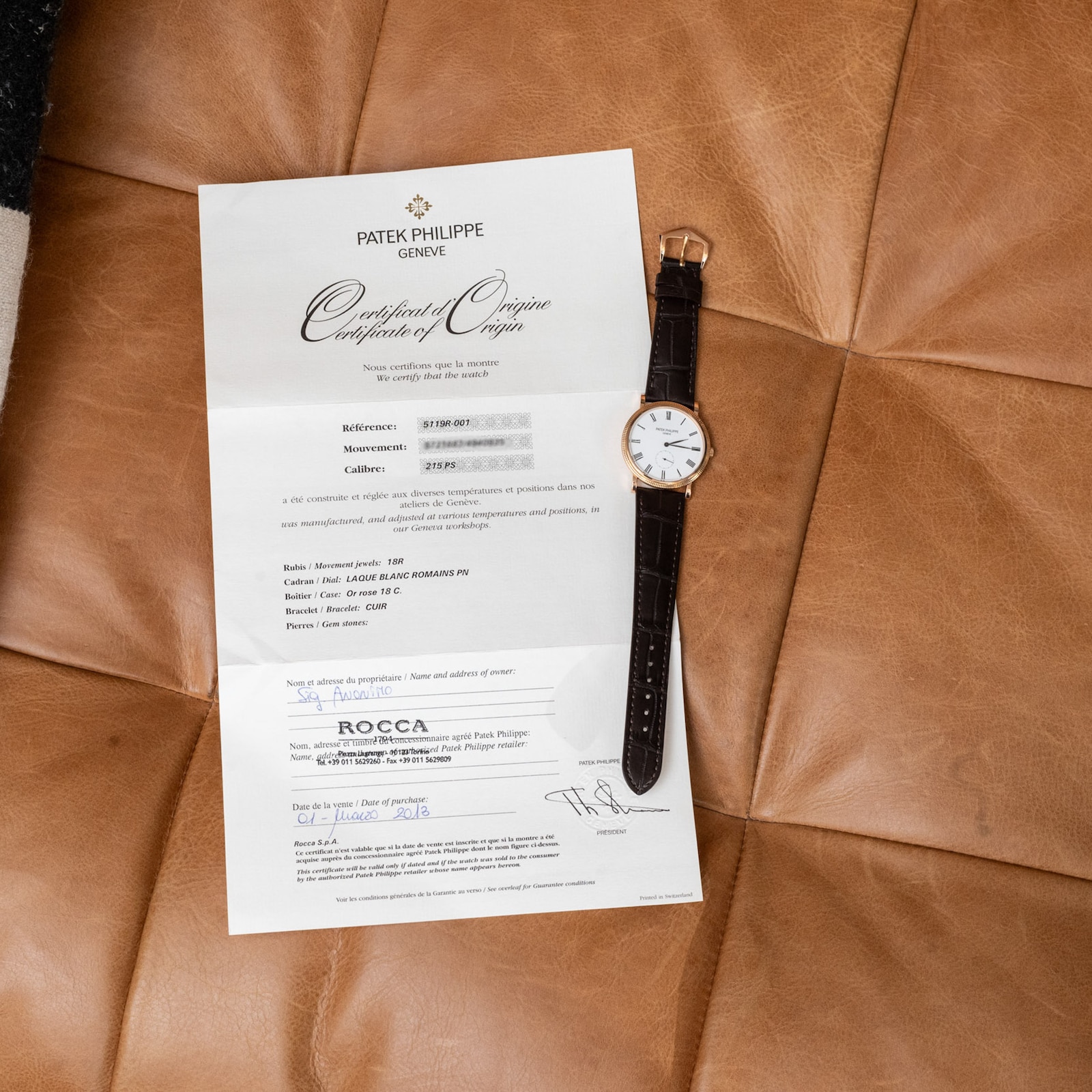 Pre-Owned Patek Philippe Patek Philippe Calatrava