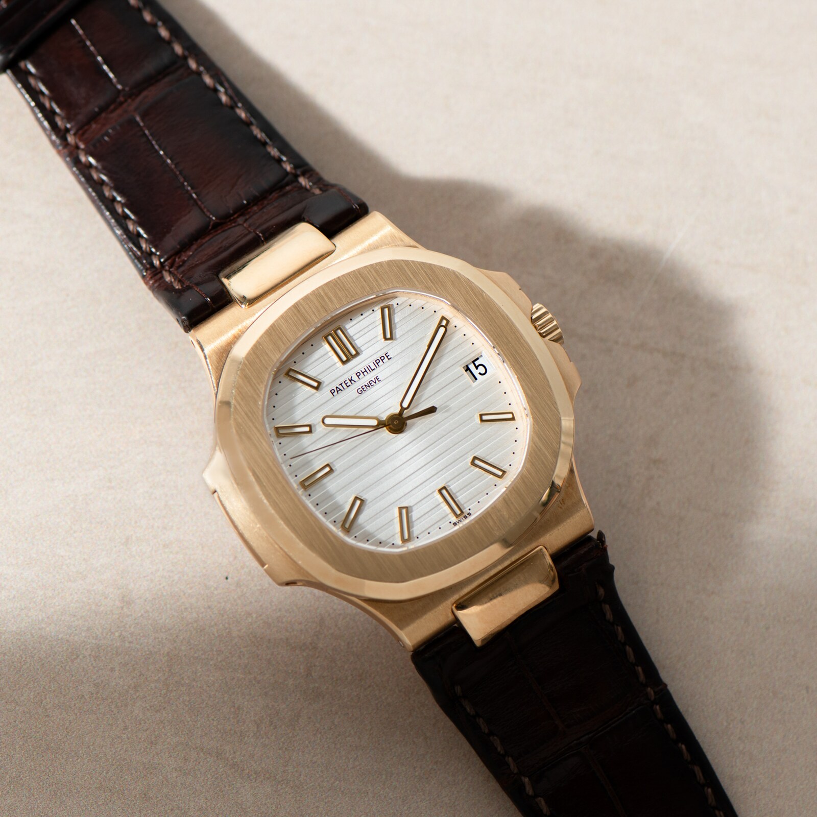Pre-Owned Patek Philippe Patek Philippe Nautilus 18k