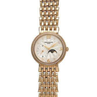 Pre-Owned Patek Philippe Patek Phillipe Ladies Calatrava Complications Moonphase