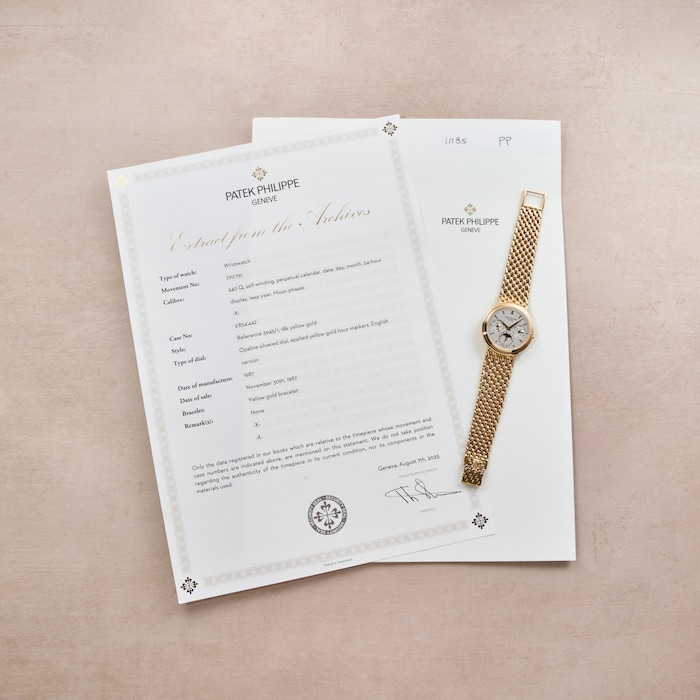 Pre-Owned Patek Philippe Perpetual Calendar