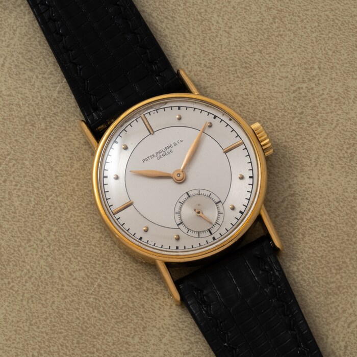Pre-Owned Patek Philippe Calatrava 'Sector Dial'