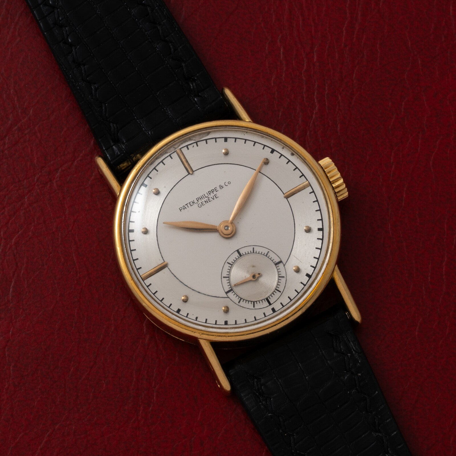 Pre-Owned Patek Philippe Calatrava 'Sector Dial'