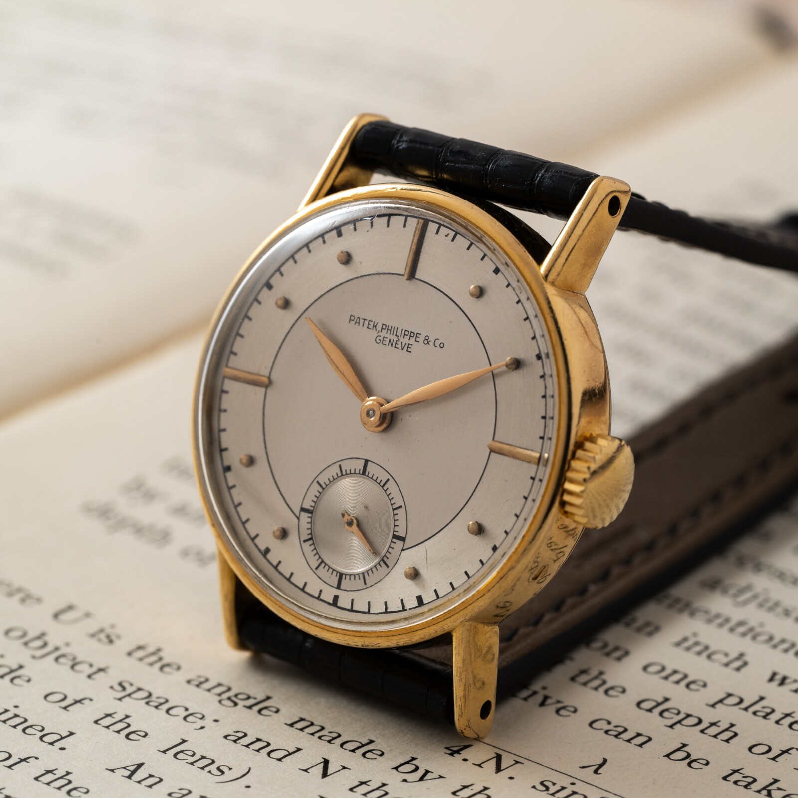 Pre-Owned Patek Philippe Calatrava 'Sector Dial'