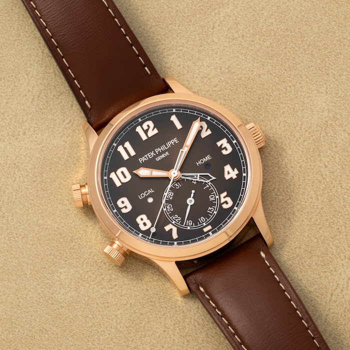 Pre-Owned Patek Philippe Calatrava Pilot Travel Time