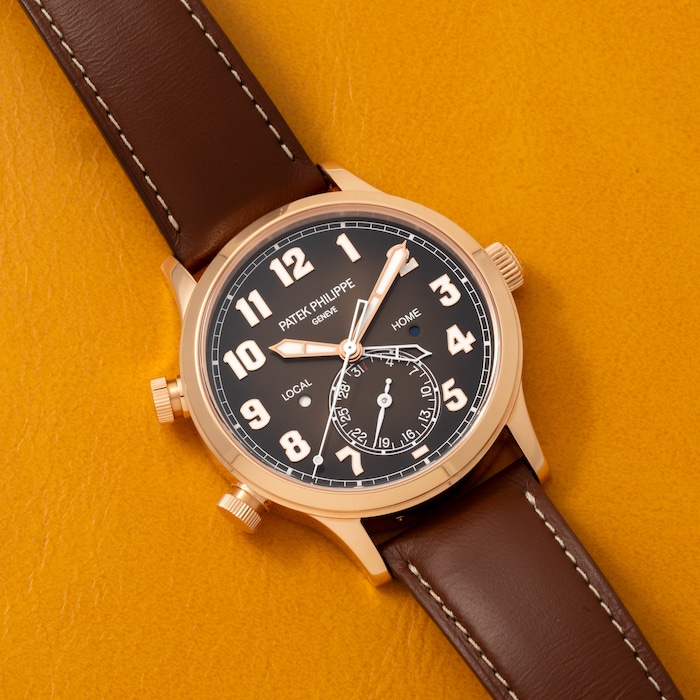 Pre-Owned Patek Philippe Calatrava Pilot Travel Time