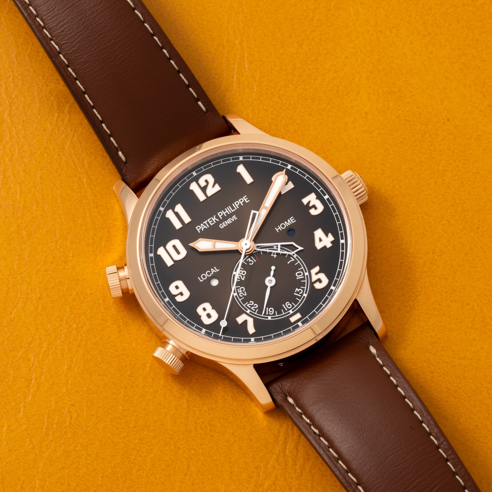 Pre-Owned Patek Philippe Calatrava Pilot Travel Time