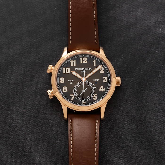Pre-Owned Patek Philippe Calatrava Pilot Travel Time