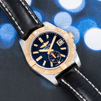Pre-Owned Breitling Galactic 36 Two-Tone