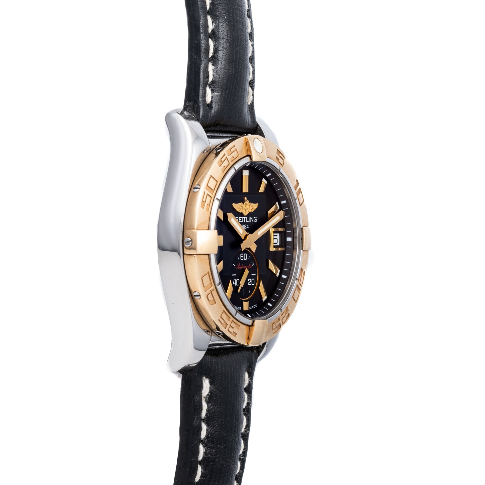 Pre-Owned Breitling Galactic 36 Two-Tone