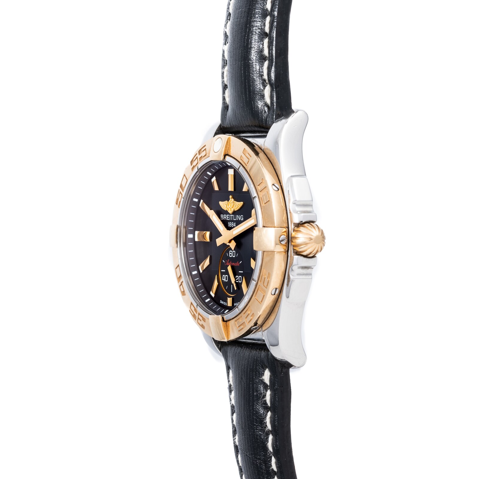 Pre-Owned Breitling Galactic 36 Two-Tone