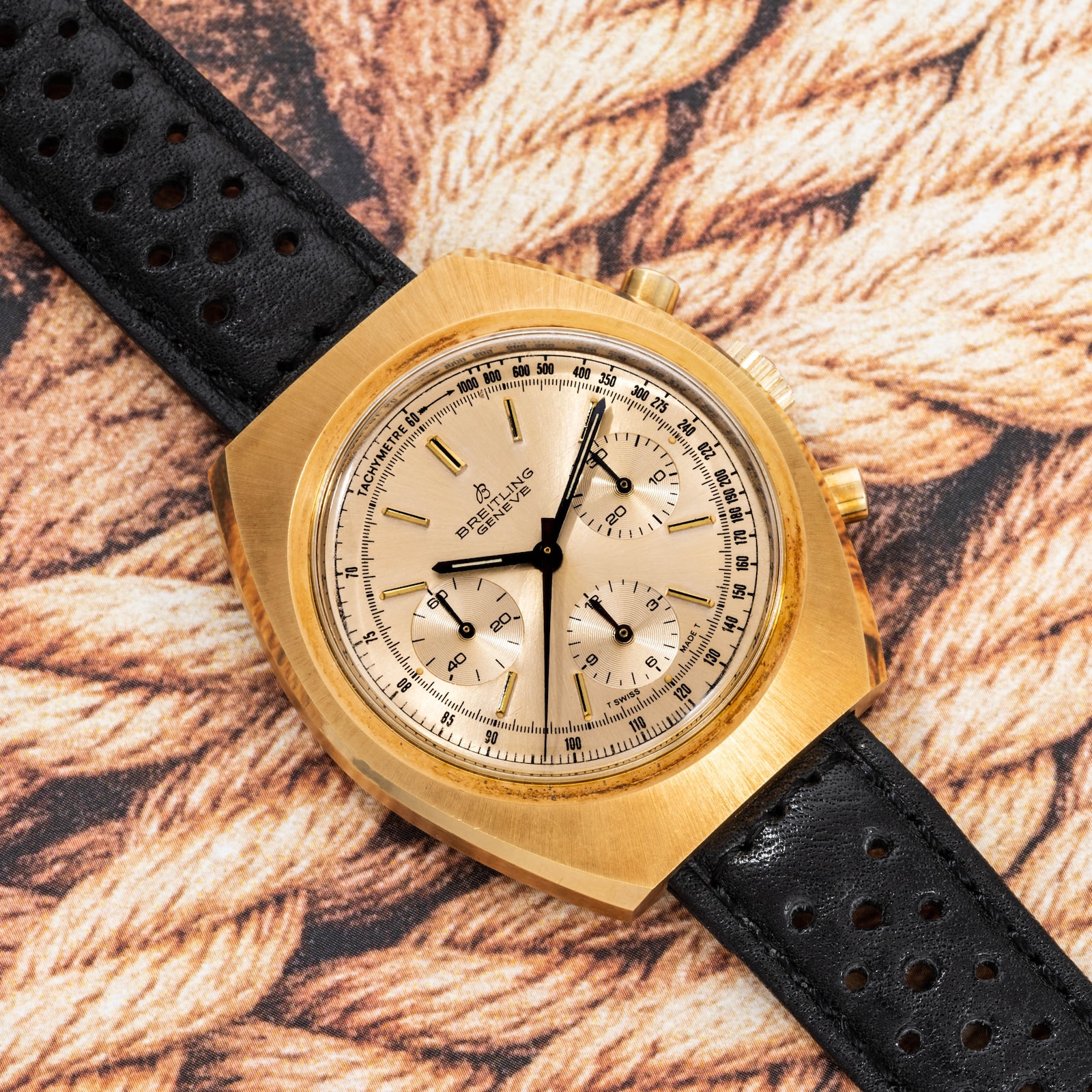 Pre-Owned Breitling by Analog Shift 'Long Playing' Chronograph