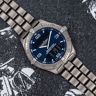 Pre-Owned Breitling by Analog Shift Aerospace Repetition Minutes