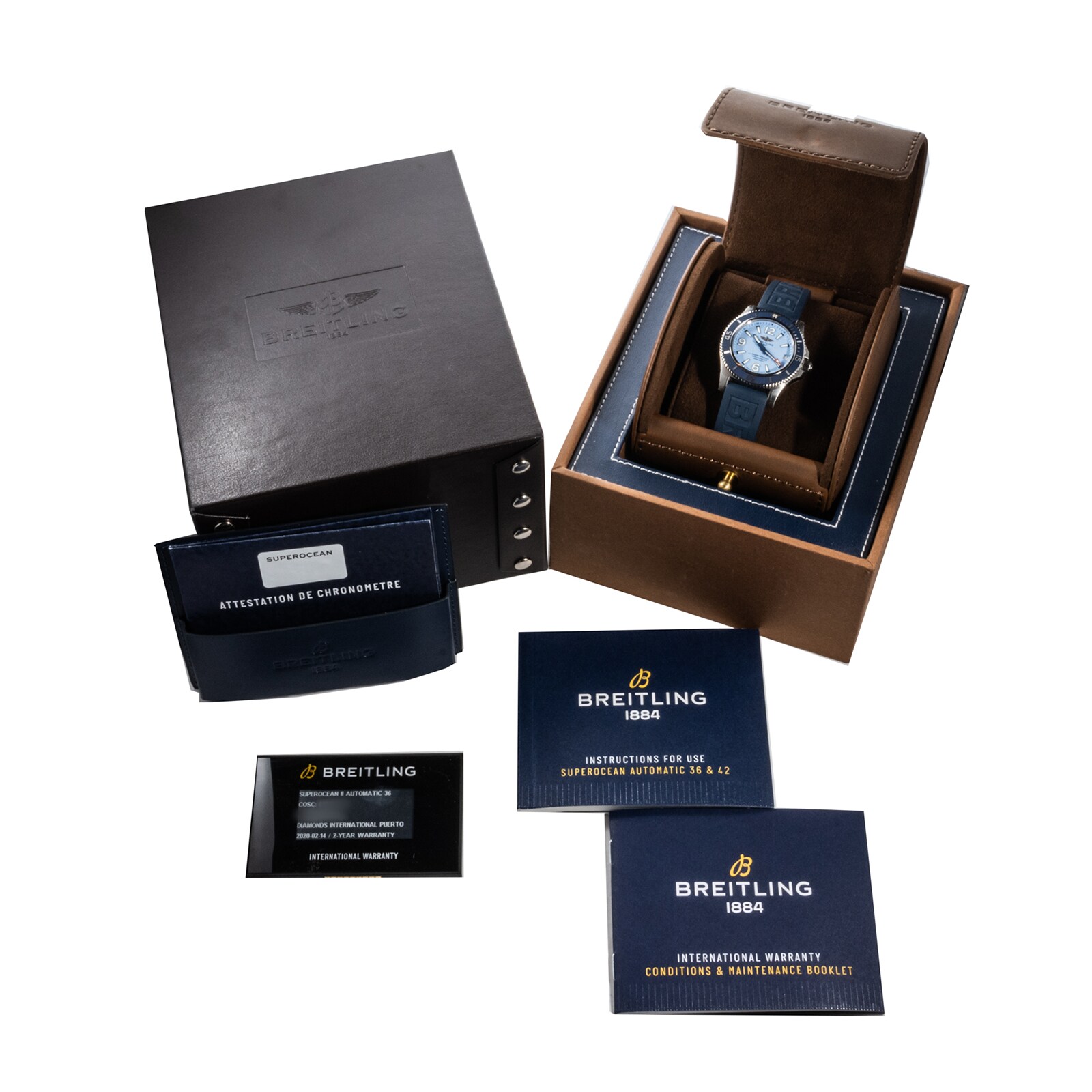 Pre-Owned Breitling by Analog Shift Superocean II 36mm