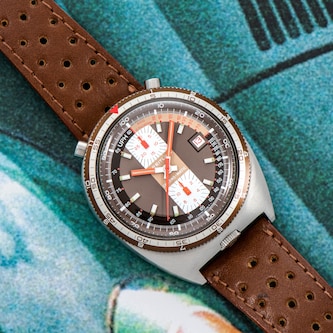 Pre-Owned Breitling Pult Pupitre Chrono-Matic 'Bullhead'