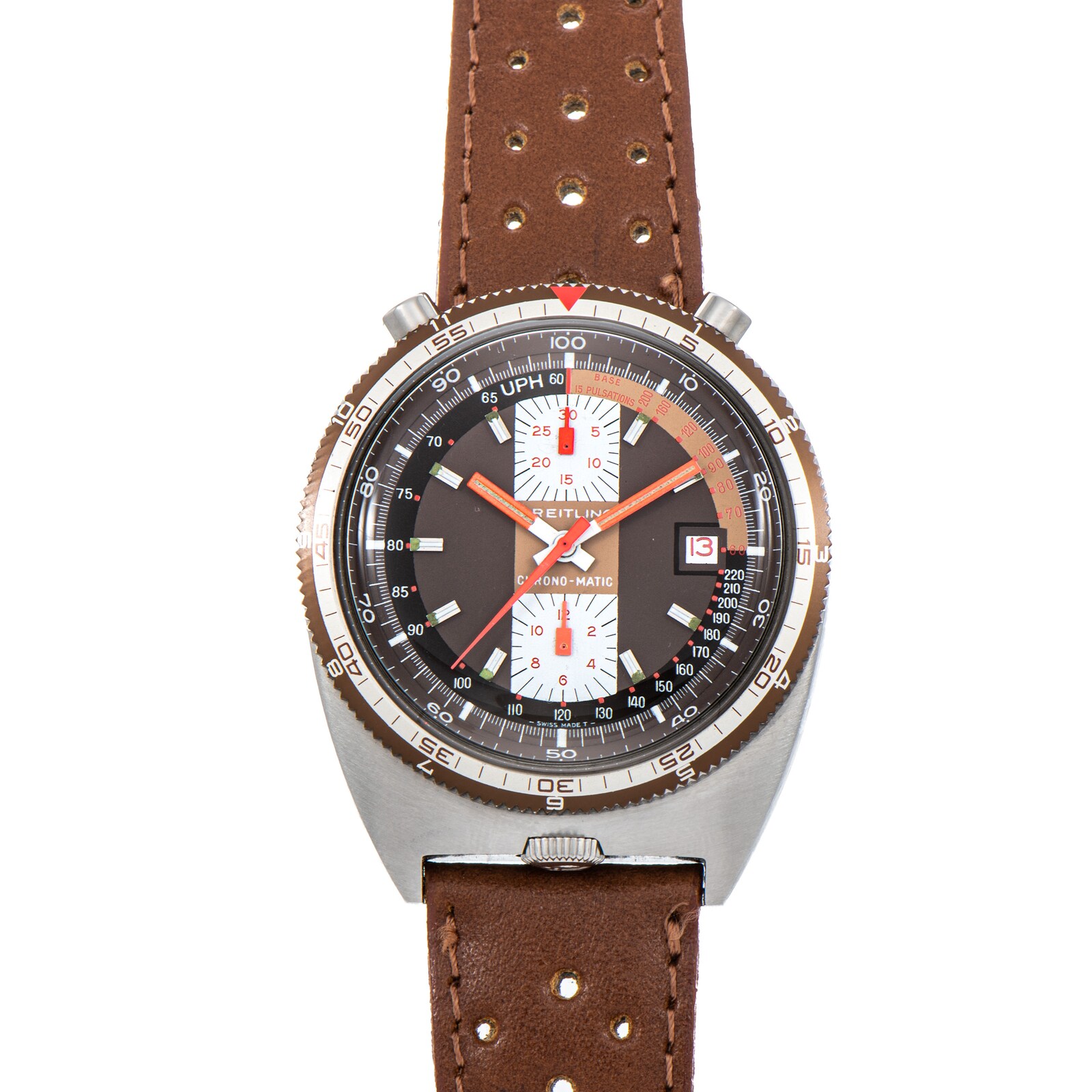 Pre-Owned Breitling Pult Pupitre Chrono-Matic 'Bullhead'