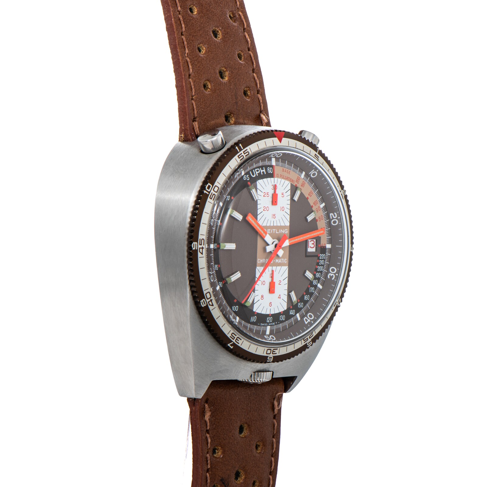 Pre-Owned Breitling Pult Pupitre Chrono-Matic 'Bullhead'