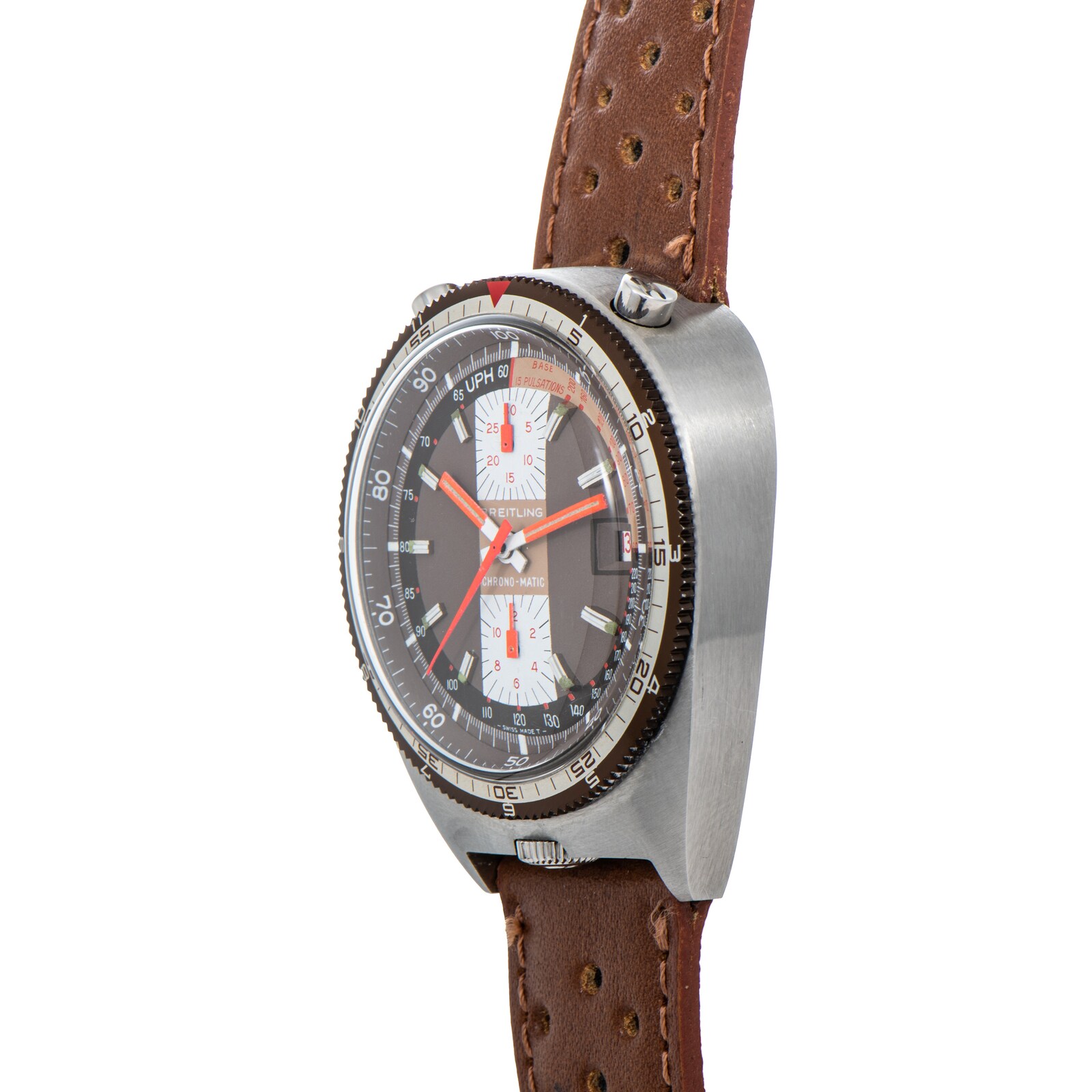 Pre-Owned Breitling Pult Pupitre Chrono-Matic 'Bullhead'