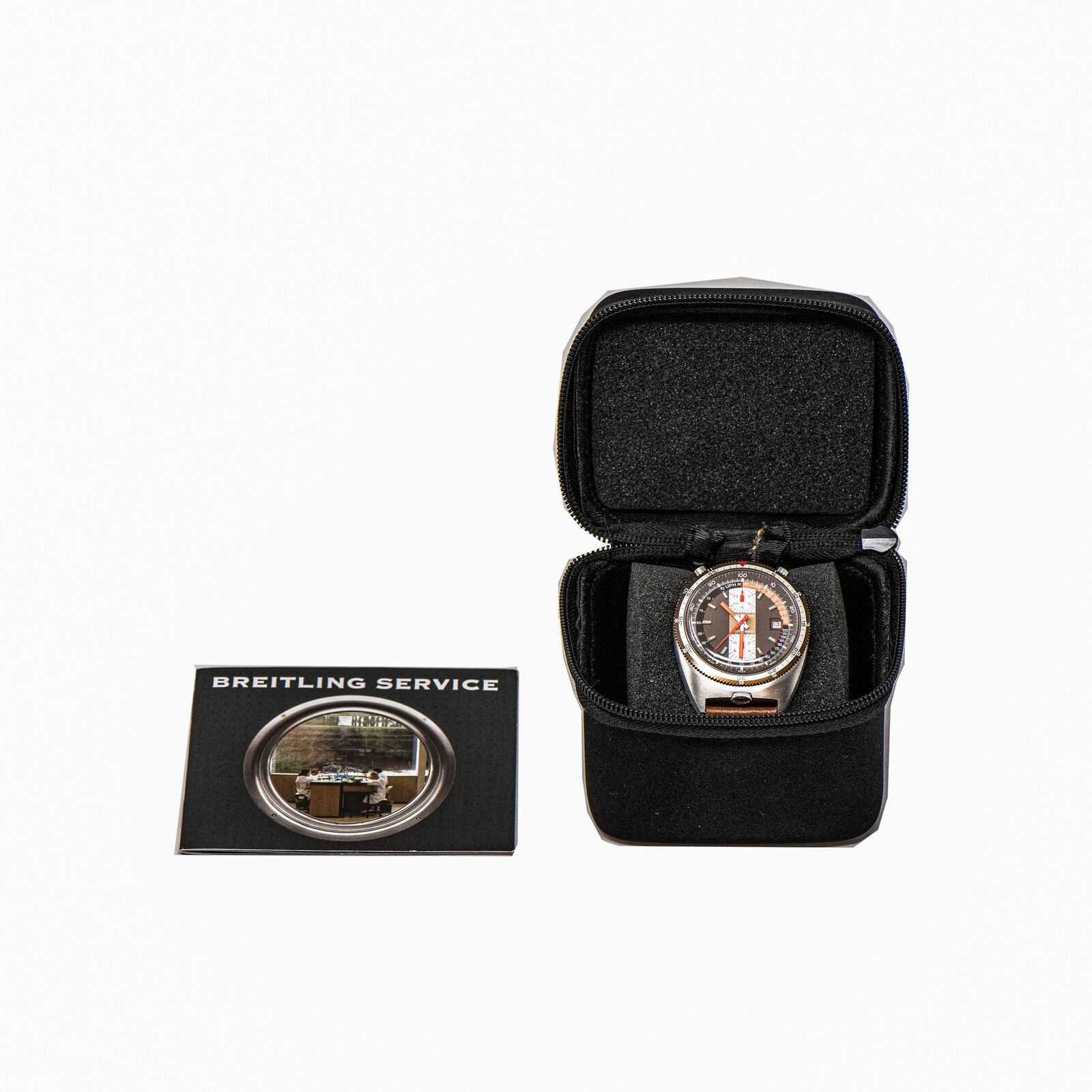 Pre-Owned Breitling Pult Pupitre Chrono-Matic 'Bullhead'