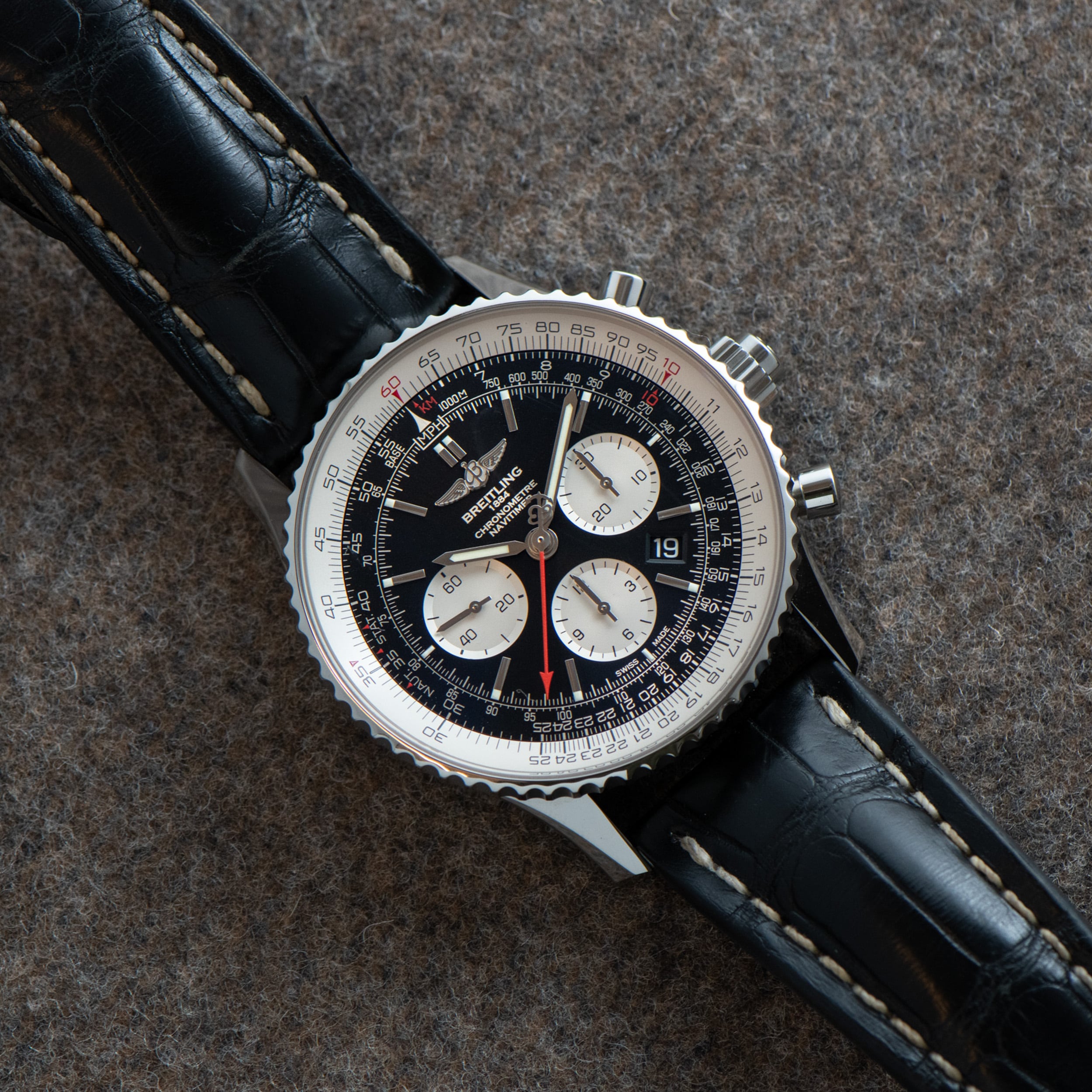 Navitimer rattrapante best sale