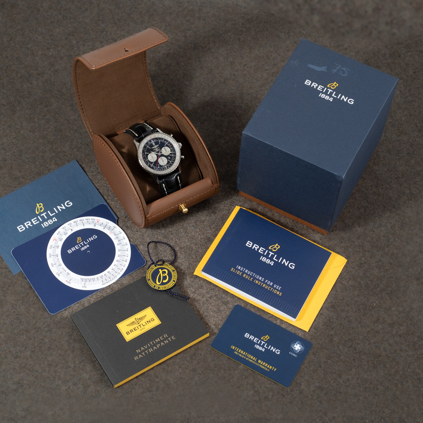 Pre-Owned Breitling Navitimer Rattrapante