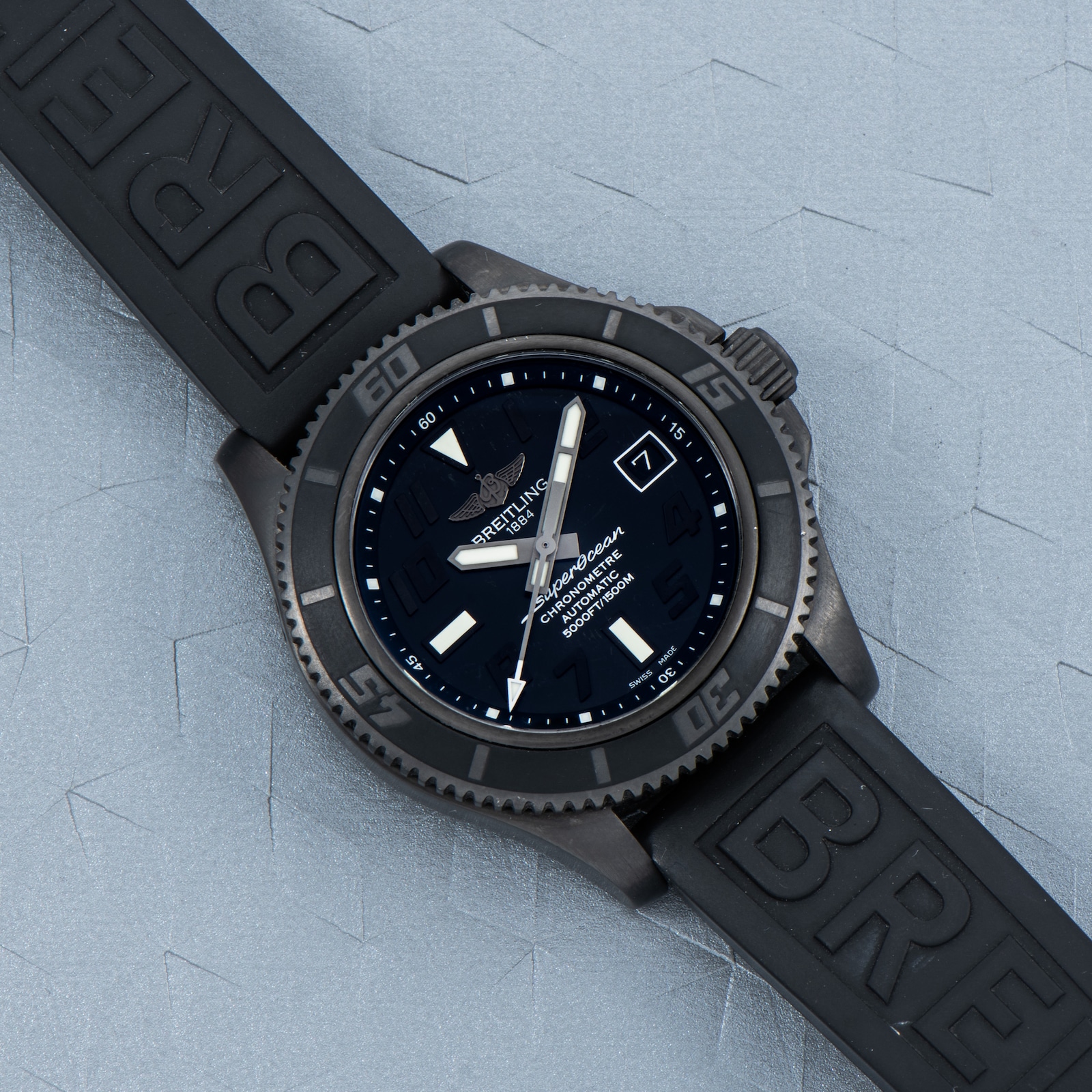 Pre-Owned Breitling Superocean Blacksteel