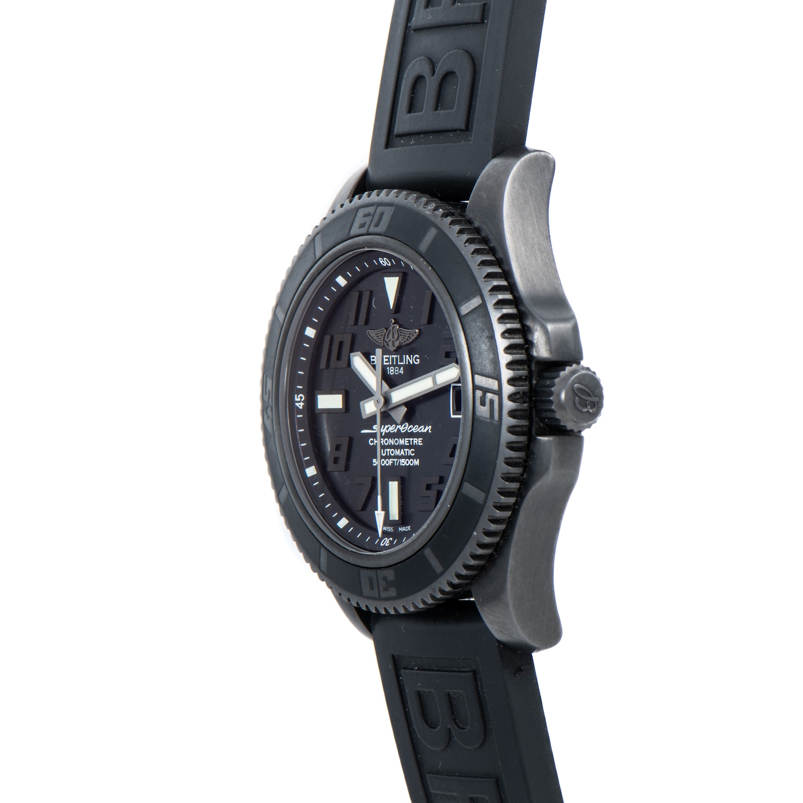 Pre-Owned Breitling Superocean Blacksteel