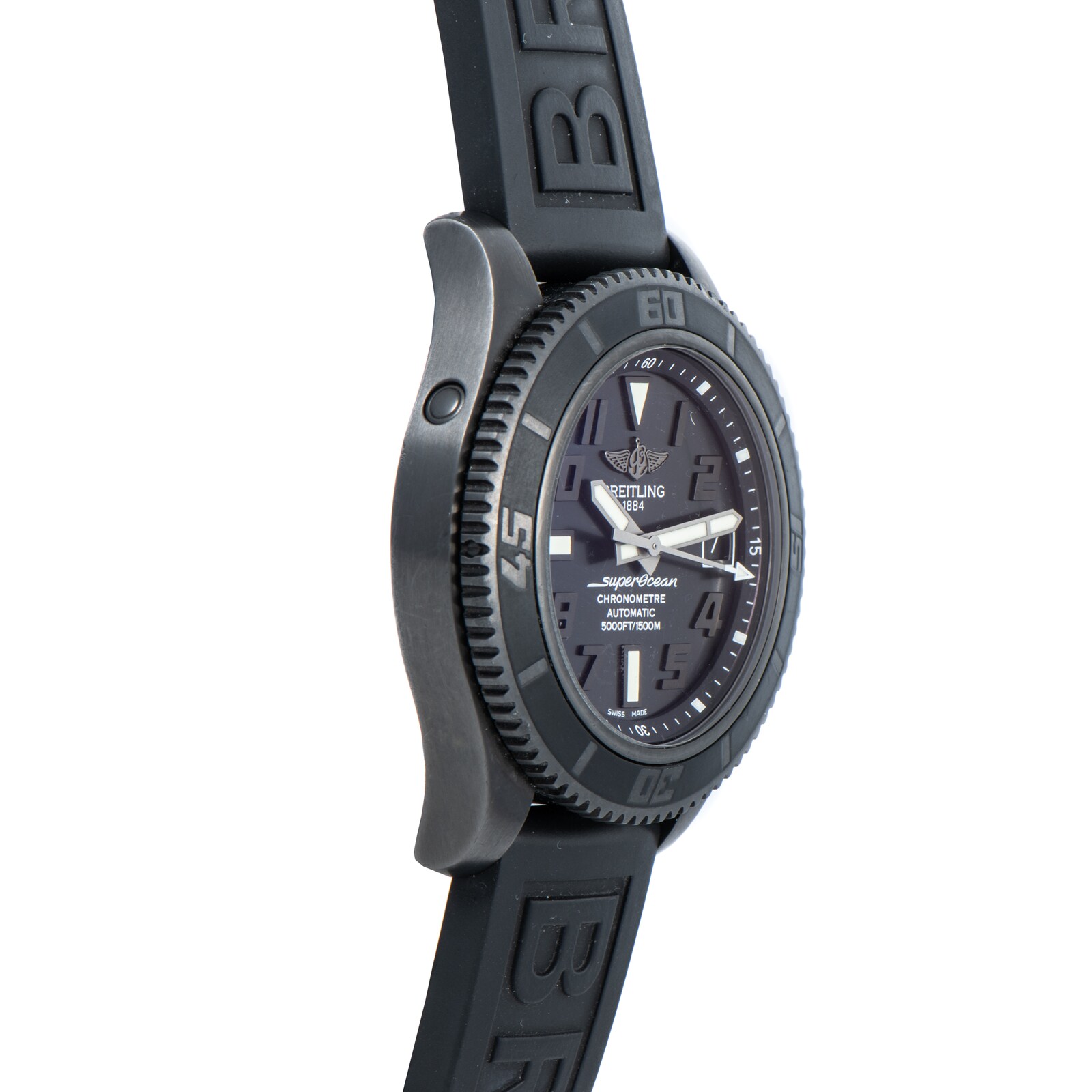 Pre-Owned Breitling Superocean Blacksteel
