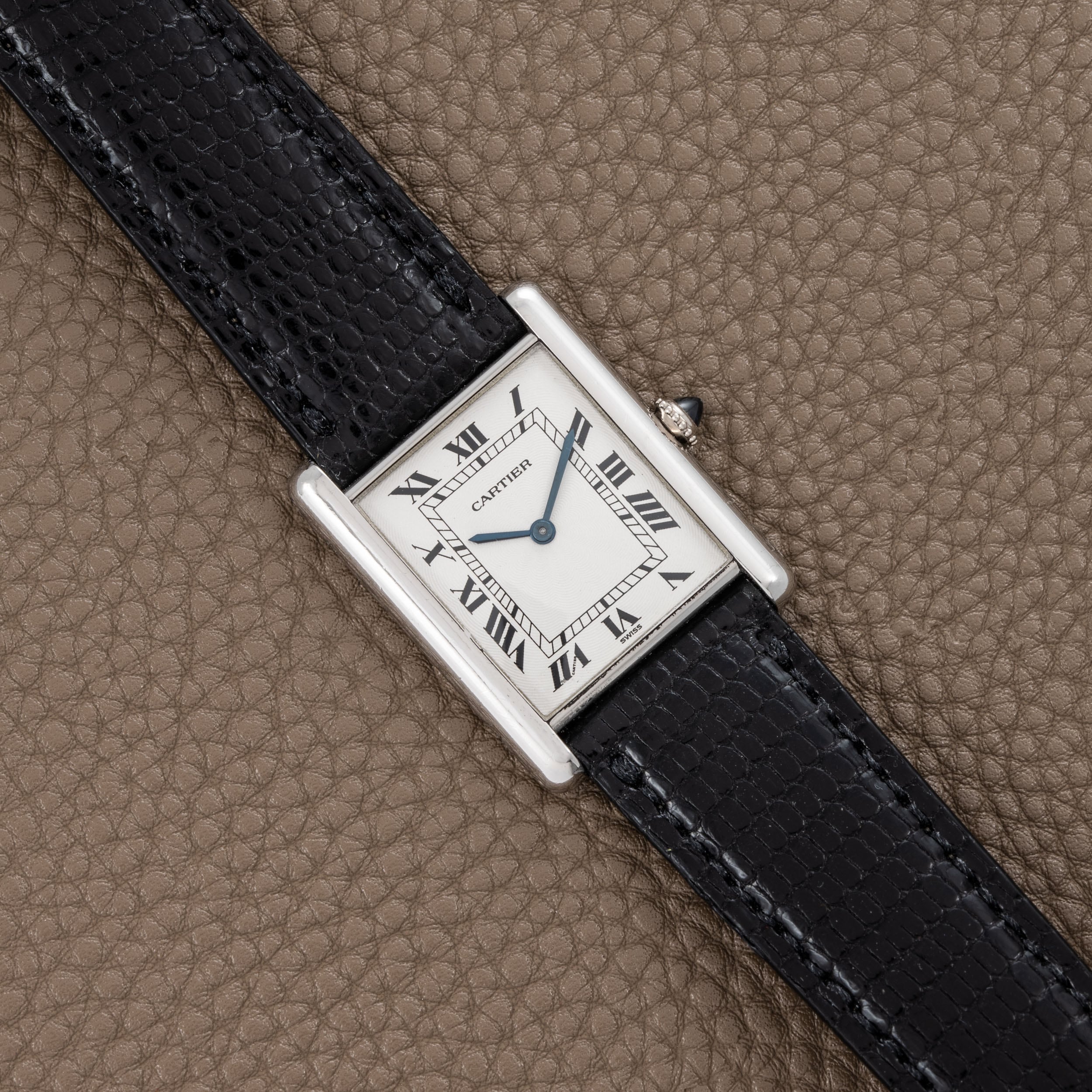 Cartier shop tank platinum