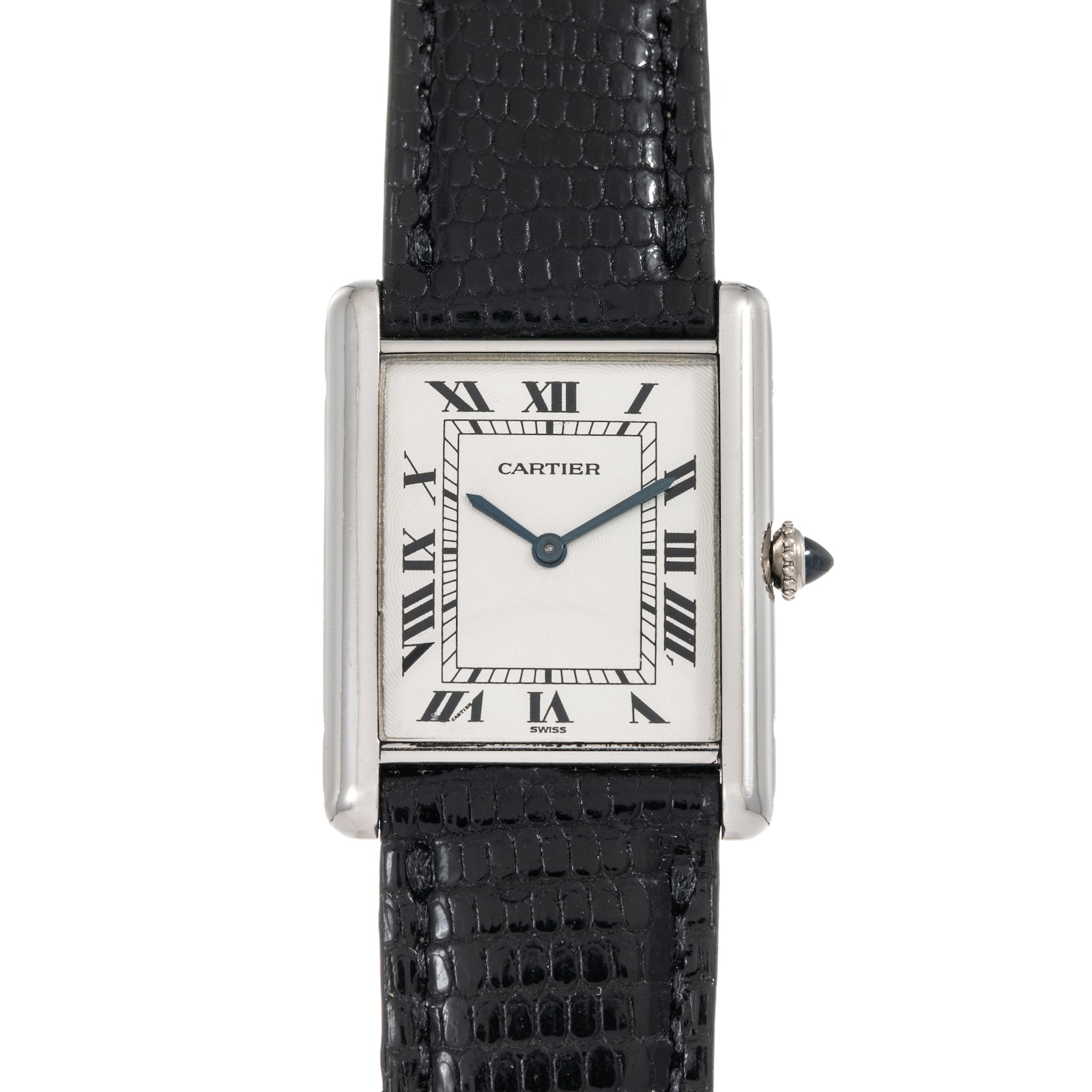 Pre-Owned Cartier by Analog Shift Tank Louis Mechanique Platinum