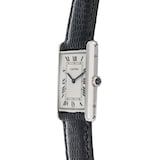 Pre-Owned Cartier by Analog Shift Tank Louis Mechanique Platinum