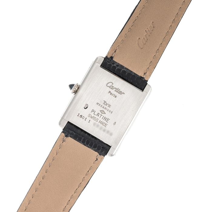 Pre-Owned Cartier by Analog Shift Tank Louis Mechanique Platinum
