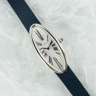 Pre-Owned Cartier by Analog Shift Baignoire Mechanique Allongee