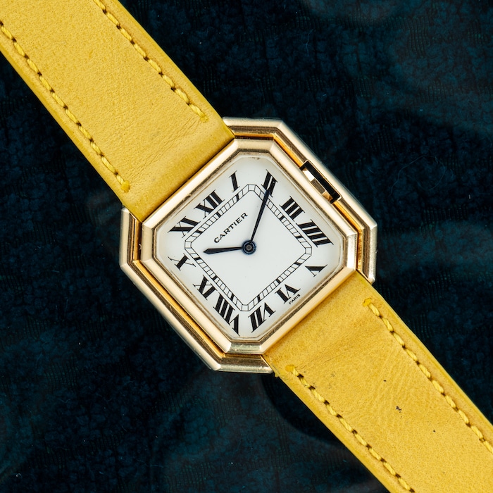 Pre-Owned Cartier by Analog Shift Pre-Owned Cartier Ceinture "Jumbo" Automatique