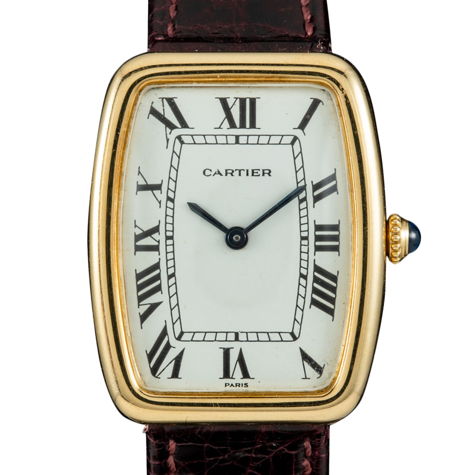 Pre-Owned Cartier by Analog Shift Tank Louis Mechanique