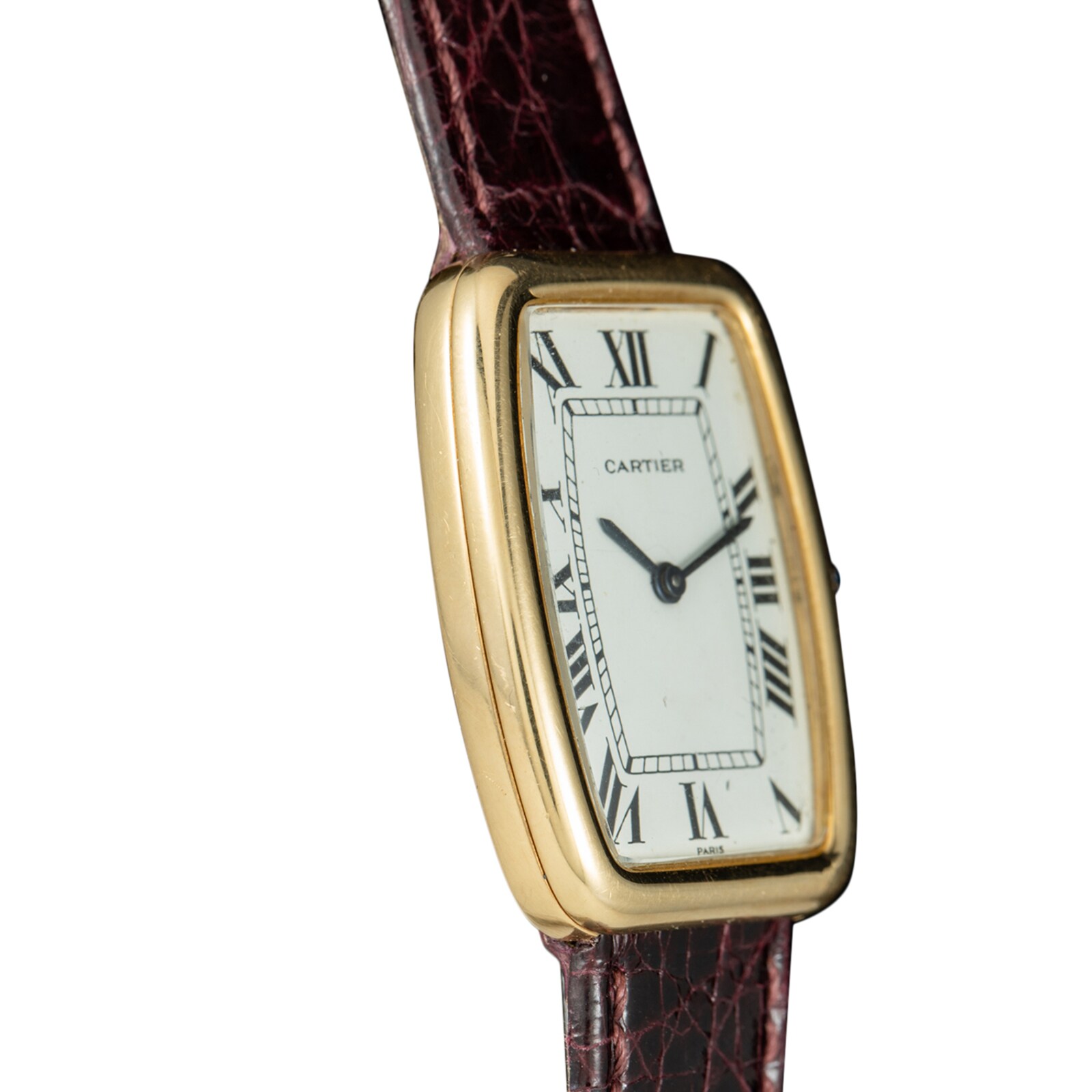 Pre-Owned Cartier by Analog Shift Tank Louis Mechanique
