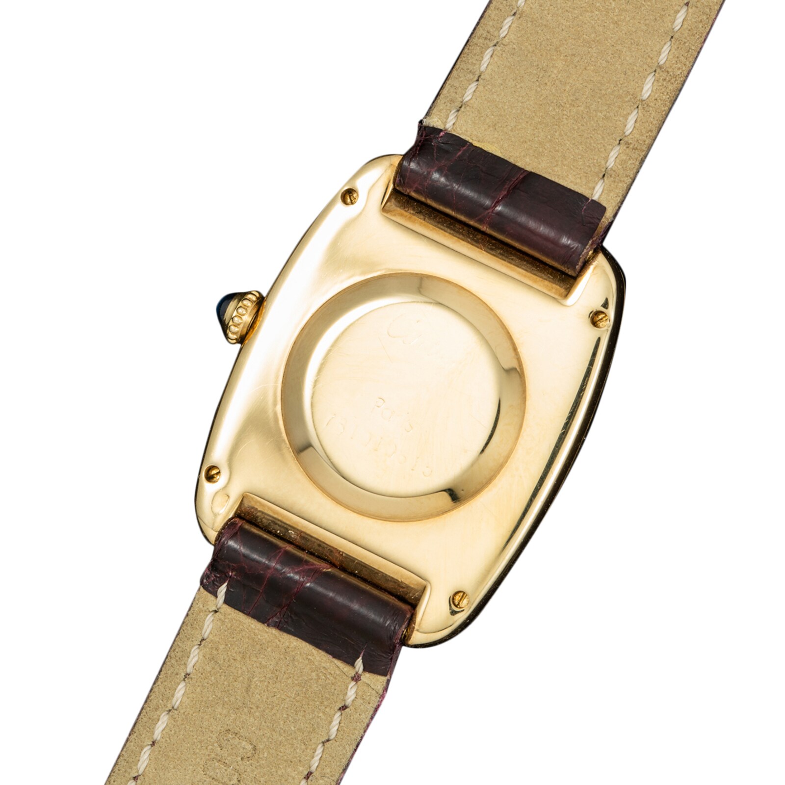 Pre-Owned Cartier by Analog Shift Tank Louis Mechanique