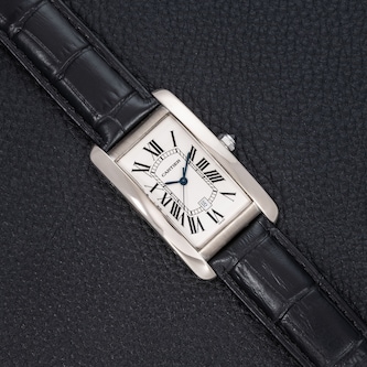 Pre-Owned Cartier Tank Americaine Automatic Pre-Owned Cartier Tank Americaine Automatic