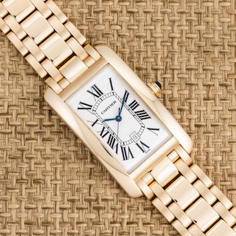 Pre-Owned Cartier Tank Americaine Automatic Pre-Owned Cartier Tank Americaine Automatic