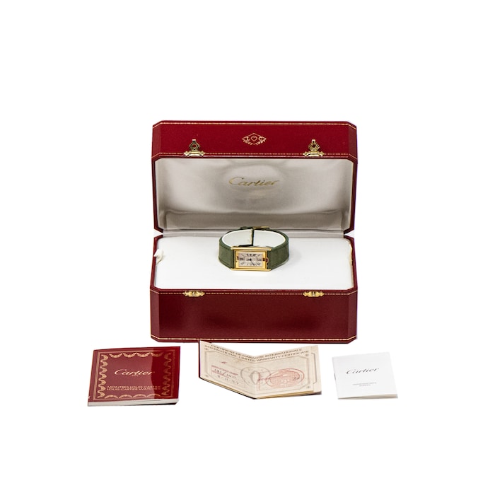 Pre-Owned Cartier Tank Basculante Mecanique