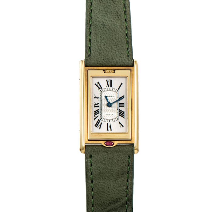 Pre-Owned Cartier Tank Basculante Mecanique