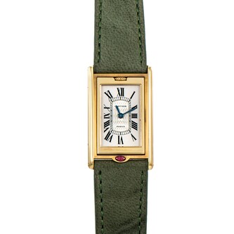 Pre-Owned Cartier Tank Basculante Mecanique
