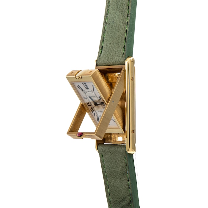 Pre-Owned Cartier Tank Basculante Mecanique